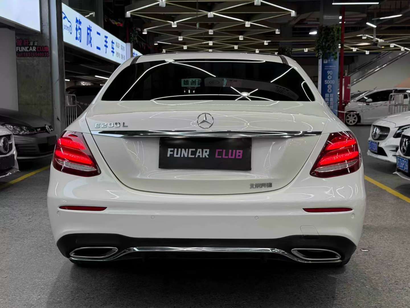 Mercedes-Benz E-Class 2017 E200L New Large Dual-Screen 4