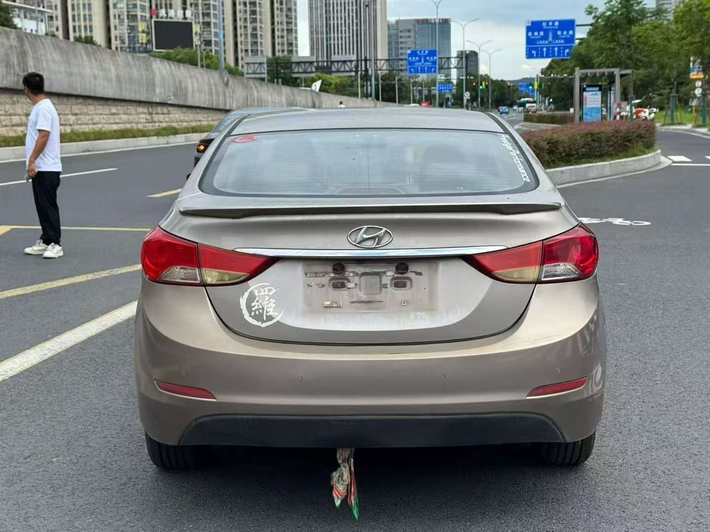 Hyundai Elantra 2014 Automatic Sunroof Push Button Start 8