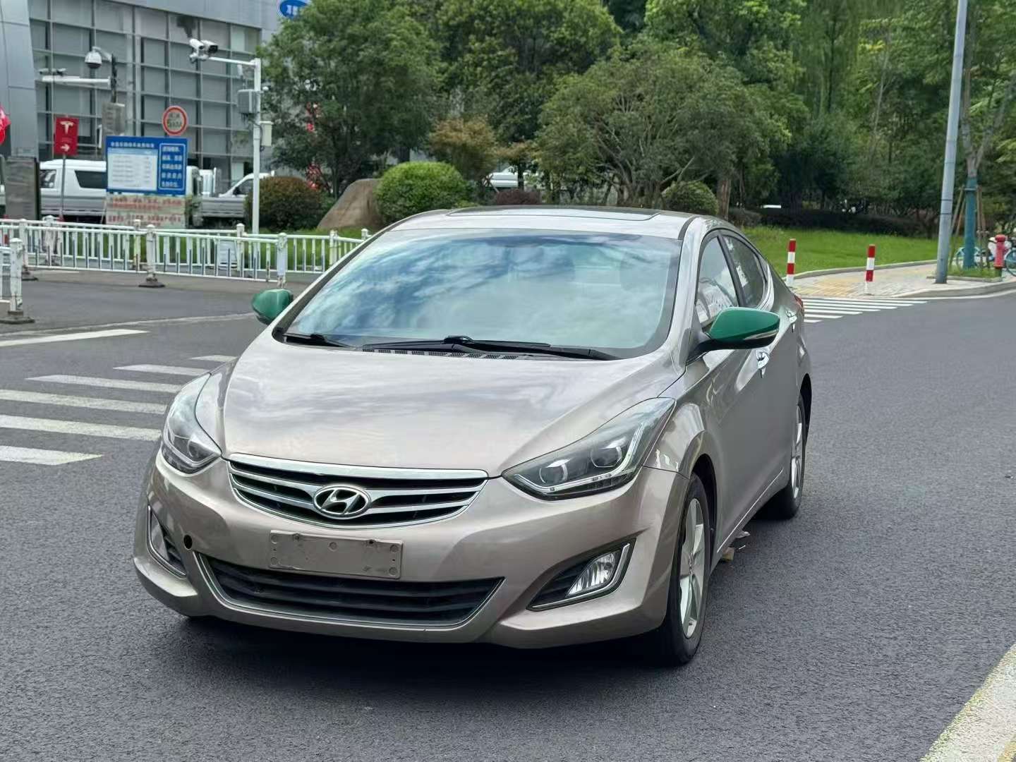 Hyundai Elantra 2014 Automatic Sunroof Push Button Start