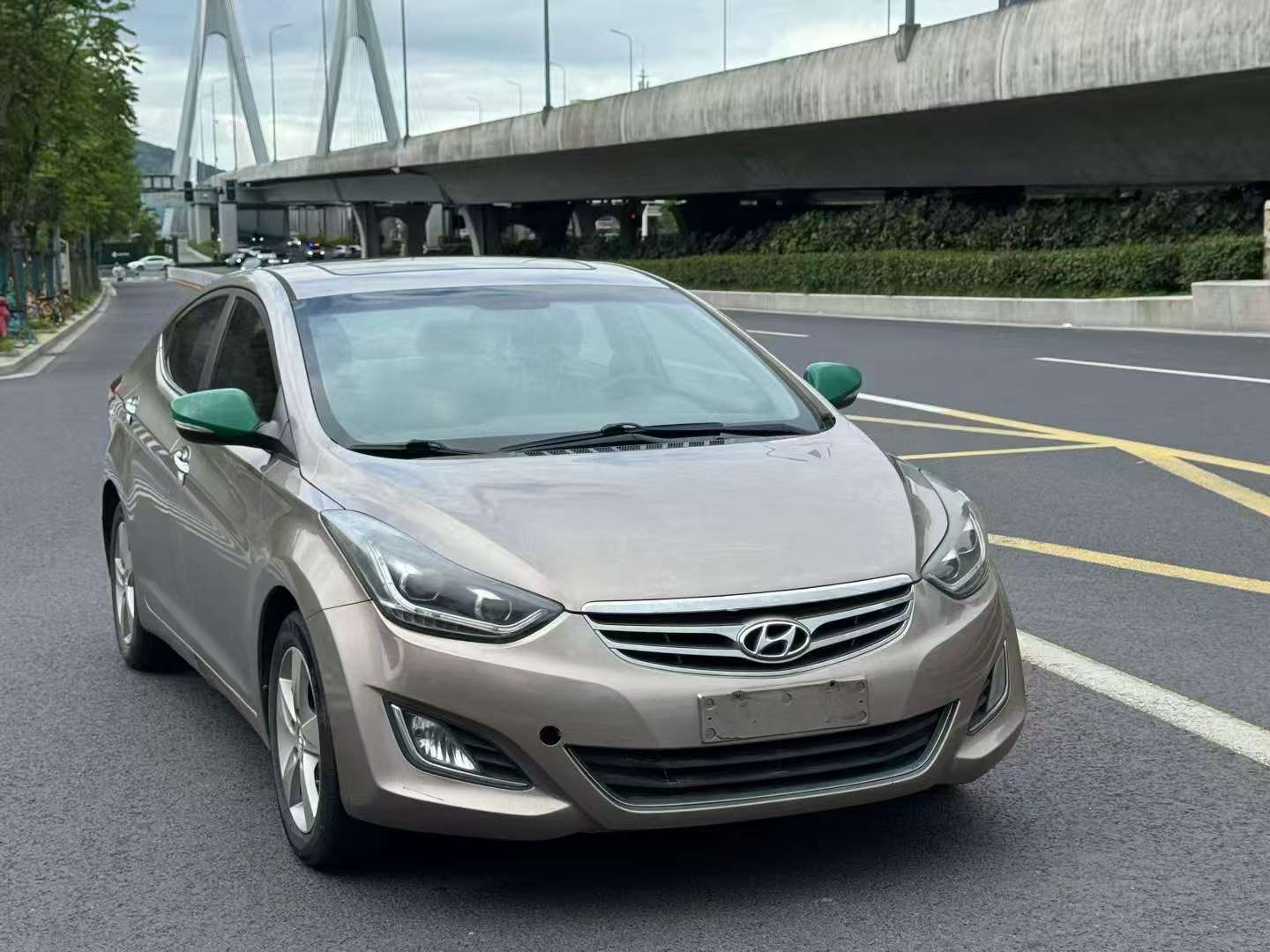 Hyundai Elantra 2014 Automatic Sunroof Push Button Start 3