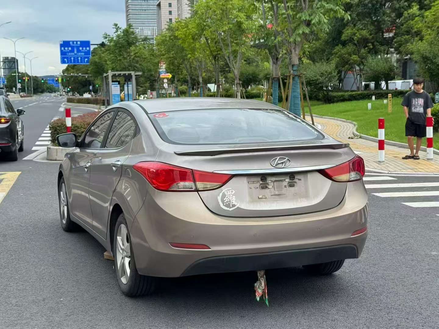 Hyundai Elantra 2014 Automatic Sunroof Push Button Start 9