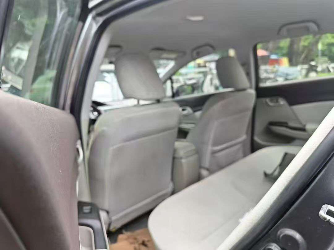 Honda Civic 2013 1.8L Base Trim Cloth Seats 8