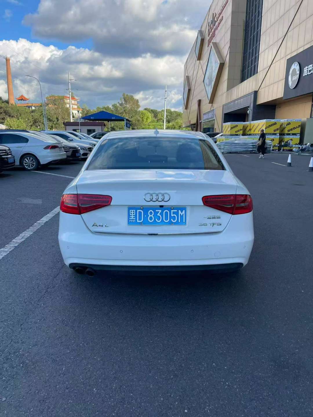 Audi A4L 2013 2.0T Automatic Sunroof Top Trim 6