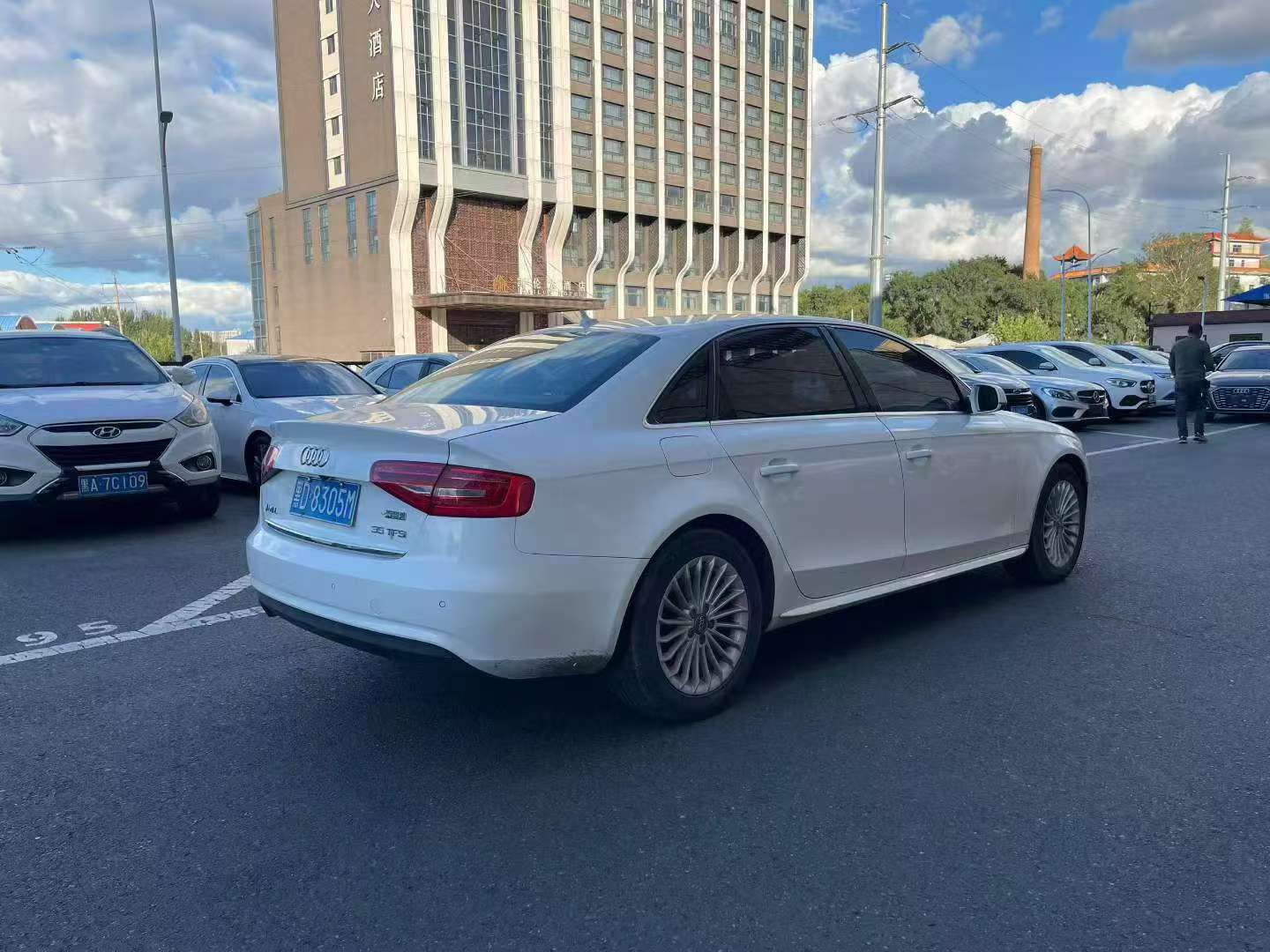 Audi A4L 2013 2.0T Automatic Sunroof Top Trim 4